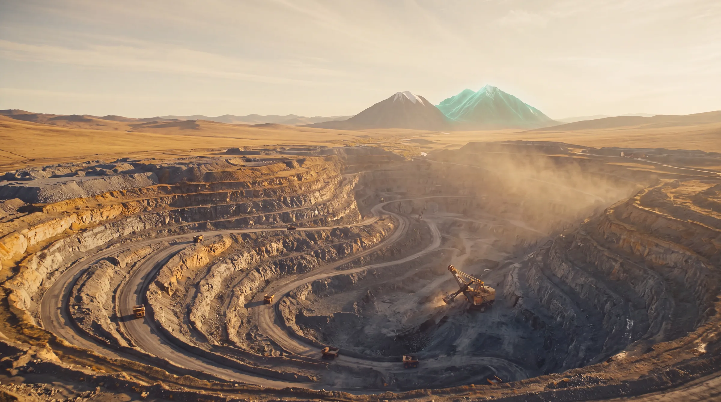 Open-pit mine